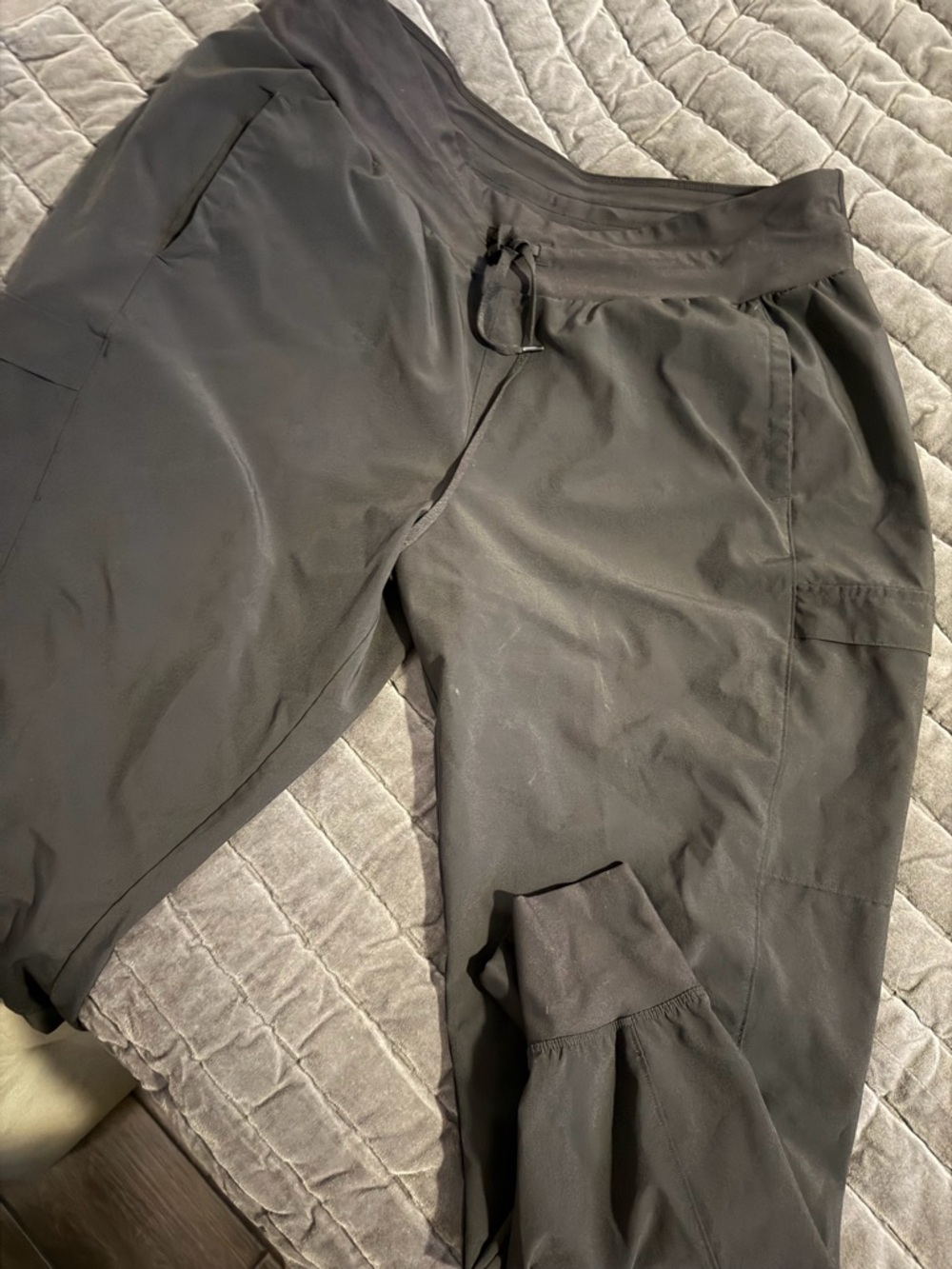 CALIA by Carrie Underwood Black Drawstring Track Joggers